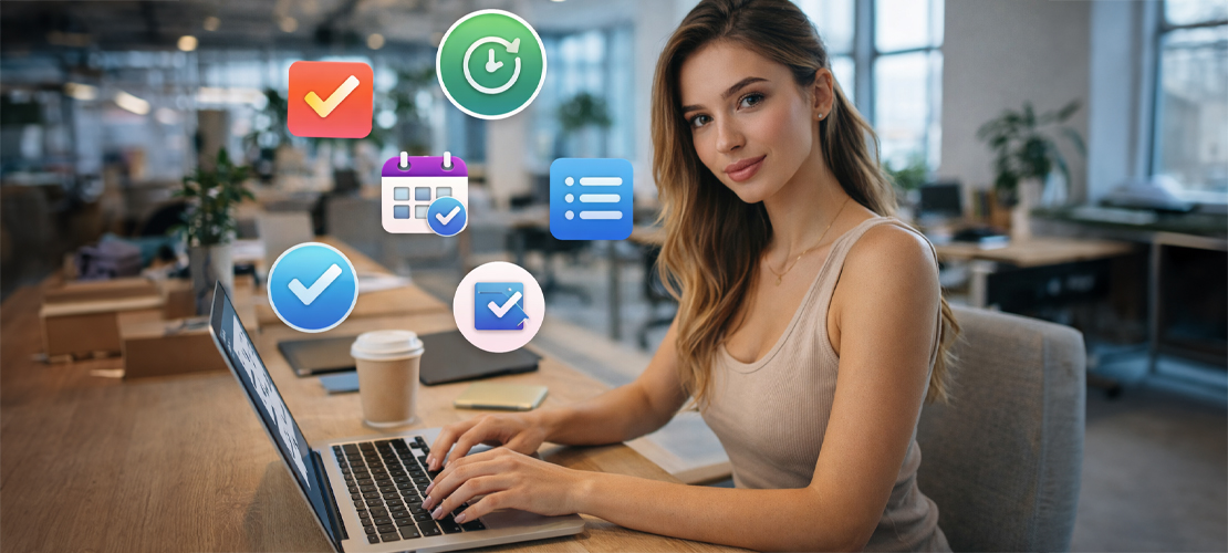 Веб-модель общается с аудиторией онлайн